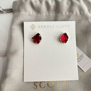 Kendra Scott Red Earrings